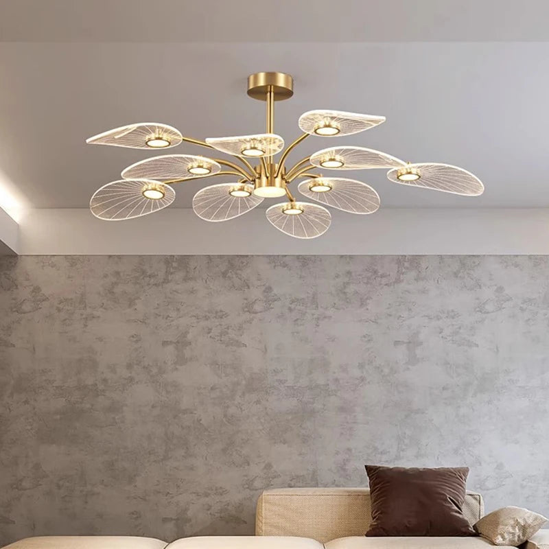 Moderne LED-hanglamp in acryl voor woonkamer – Armonique