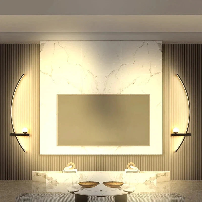 Lampe Murale Allongée Contrôle à Distance Intérieur Tendance – Arca