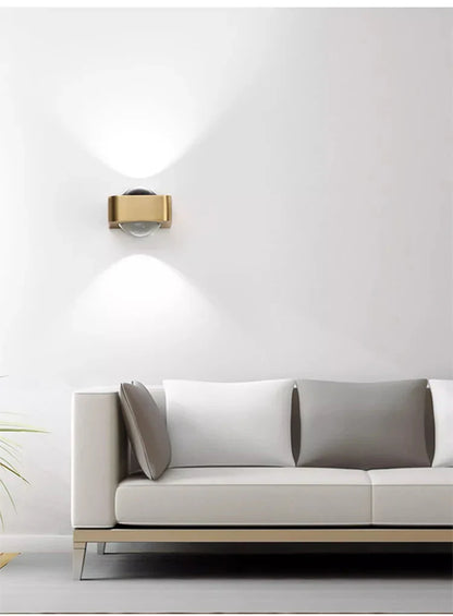 Moderne Wandlamp in Roestvrij Staal – Célestorio