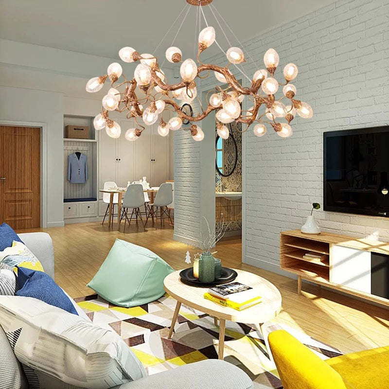 Suspension LED moderne en alliage pour salon – Circlux