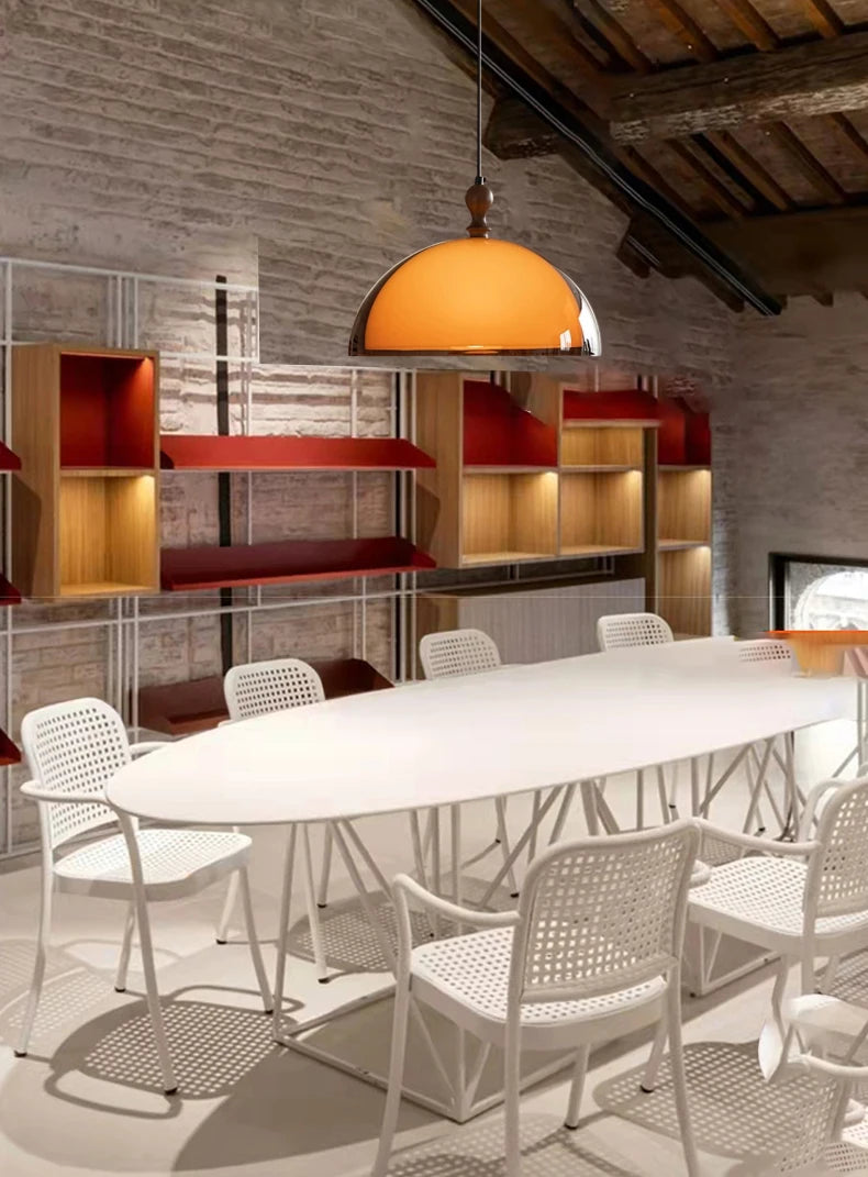 Suspension acrylique marron pour salle à manger – Armoniel