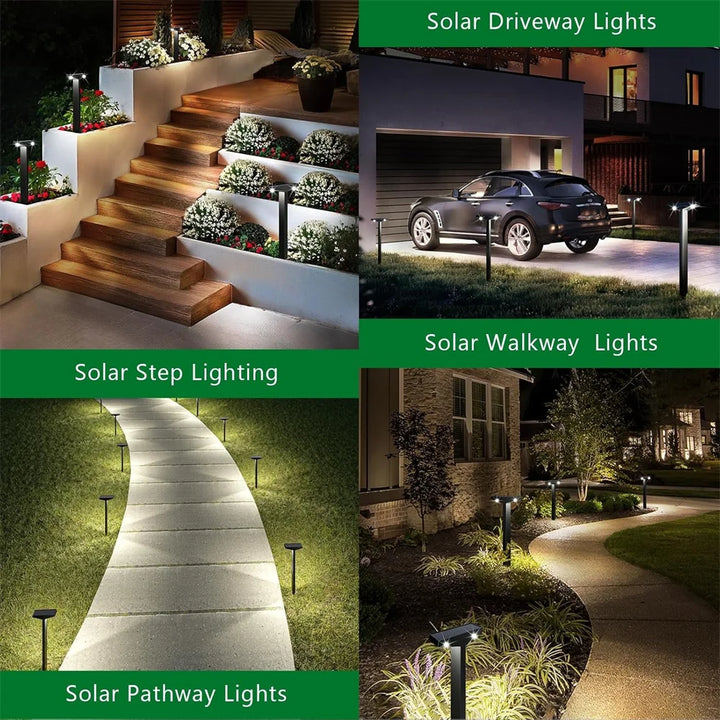 Lampes de jardin solaires modernes étanches IP65 – Solaraire