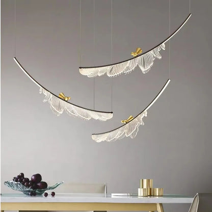 Moderne metalen hanglamp voor eetkamer – Arionel