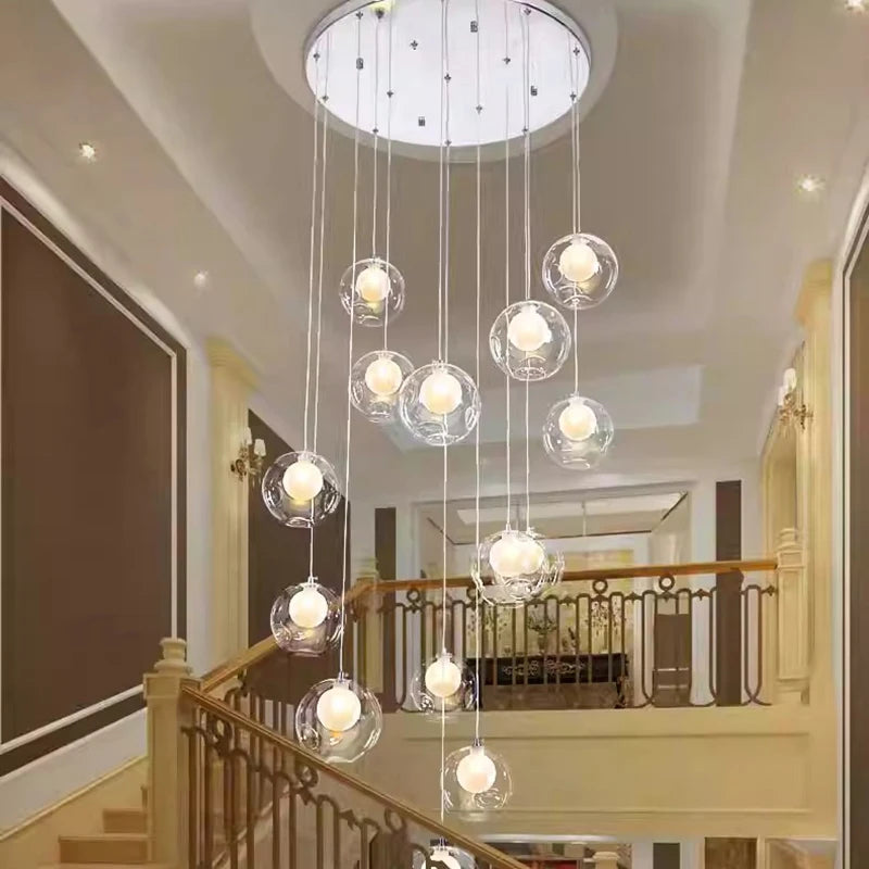 Art Deco ijzeren kroonluchter voor eetkamer – Caeluxa