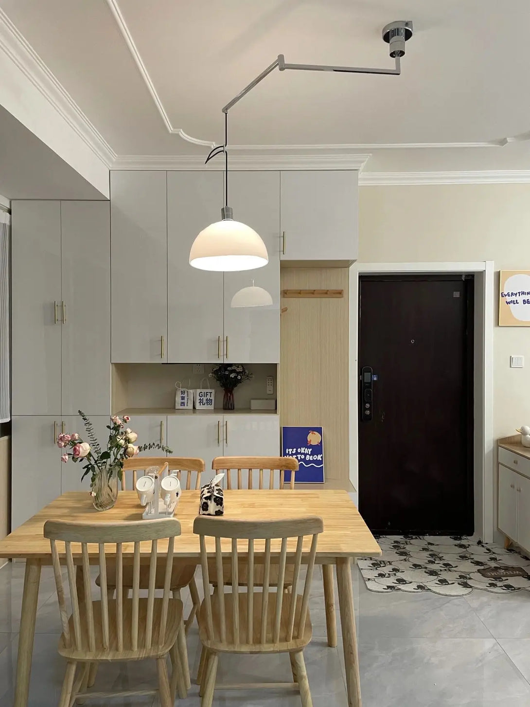 Suspension LED minimaliste nordique pour cuisines et études – Célinova