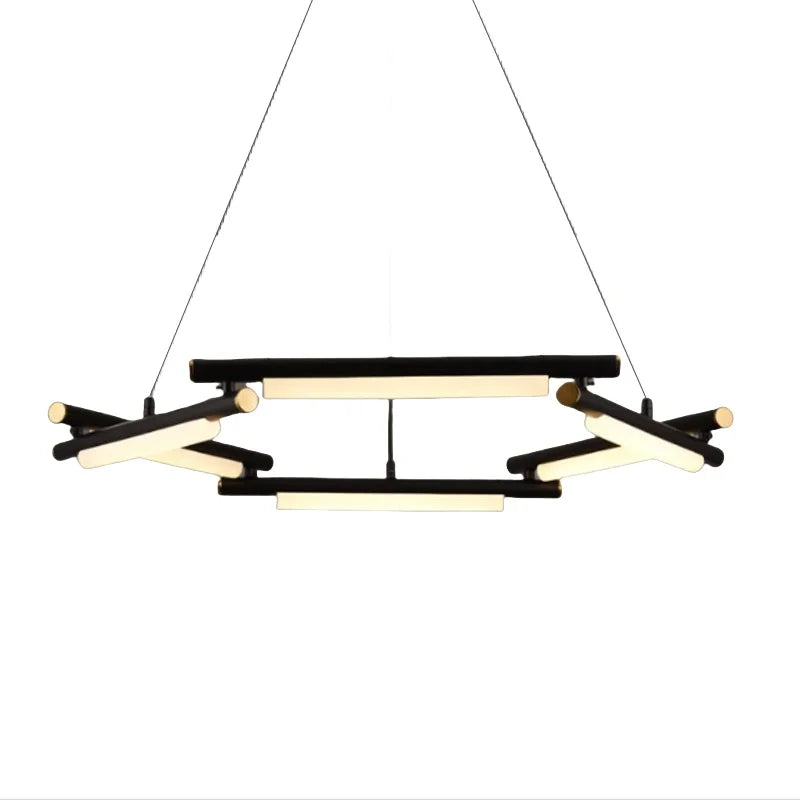 Lustre moderne en fer pour salon – Alastreon