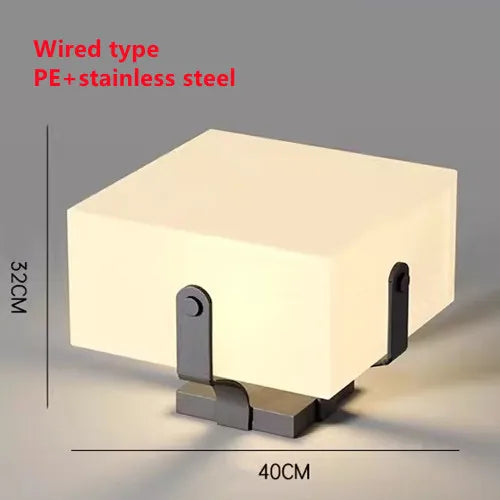 Lampe solaire de jardin en acier inoxydable – Solastice