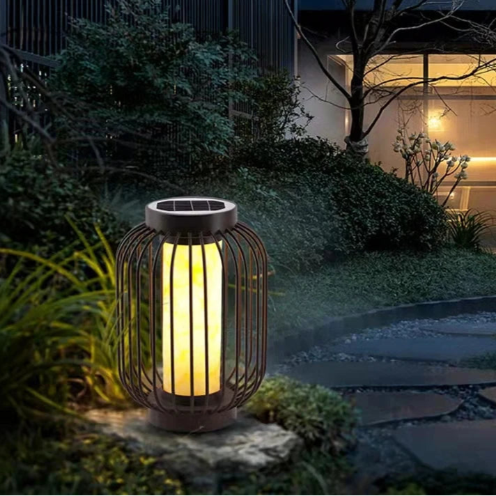Moderne graslamp in roestvrij staal – Taléria