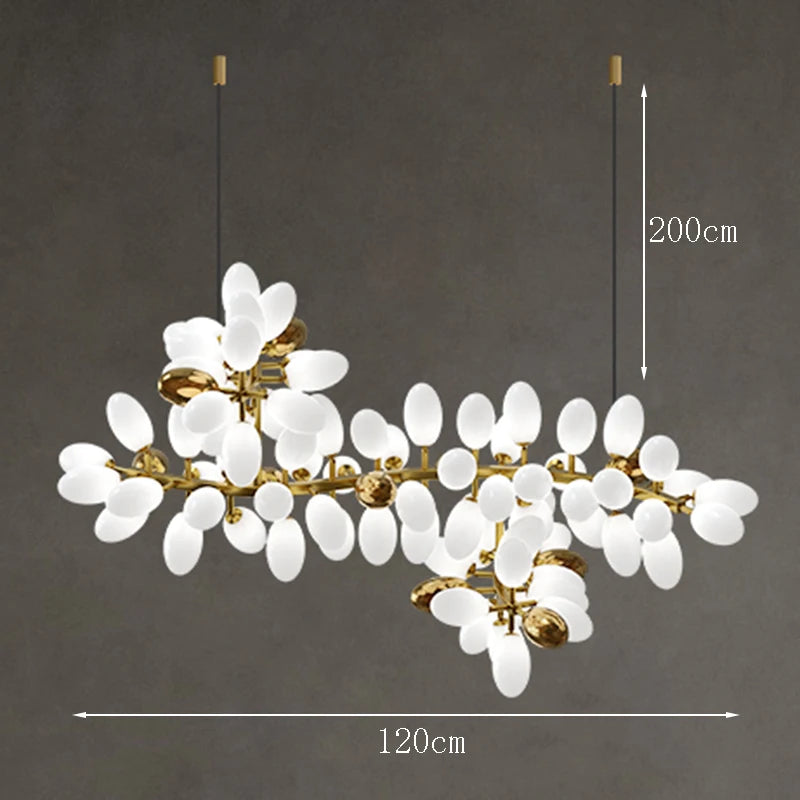 Suspension LED moderne pour salon – Zénithra