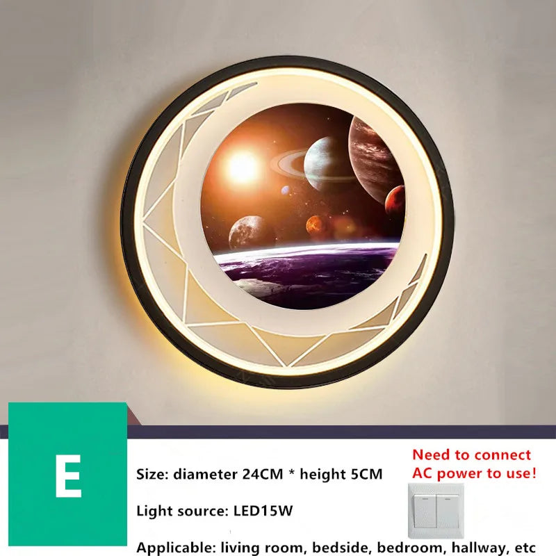 Applique murale en fer style chinois pour chambre – Oriensio