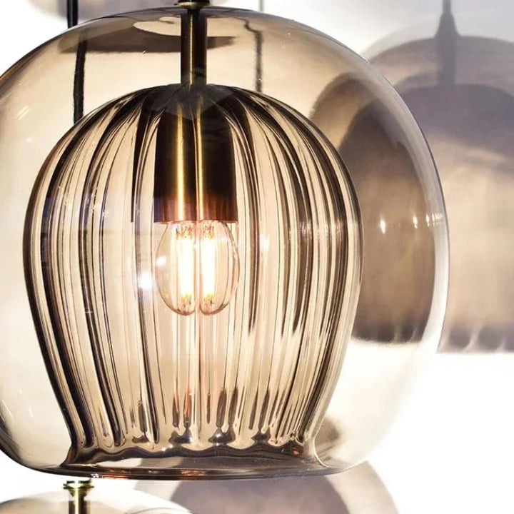 Suspension nordique en verre pour intérieurs modernes – Ombrelia