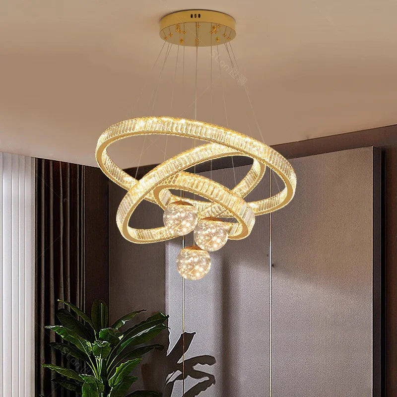 Lustre Cristal Moderne pour Salon et Salle à Manger – Cristarion