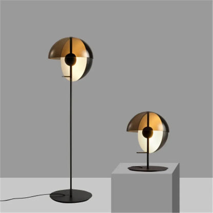 Glas-in-lood Metaal Staande Lamp Postmodern Design – Lutopis