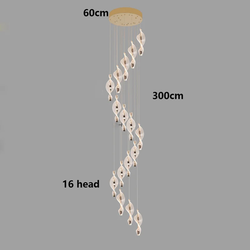 Suspension LED moderne pour salons et salles à manger – Ombrialiste