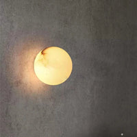 Applique murale en marbre espagnol et cuivre – Seraphia