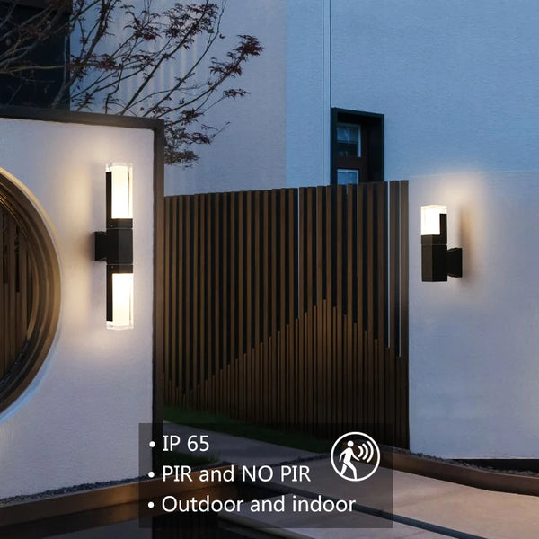 Applique murale extérieure minimaliste en aluminium – Amarion