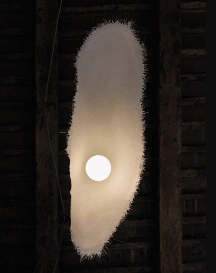 Suspension LED style nordique en fer blanc pour salon – Nordironia