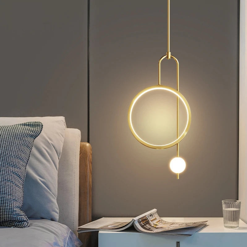 LED Ringhanglamp Modern voor Multifunctionele Ruimten – Haloa