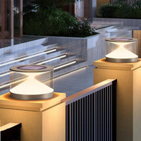 Lampe solaire de jardin en acier inoxydable – Soléclat