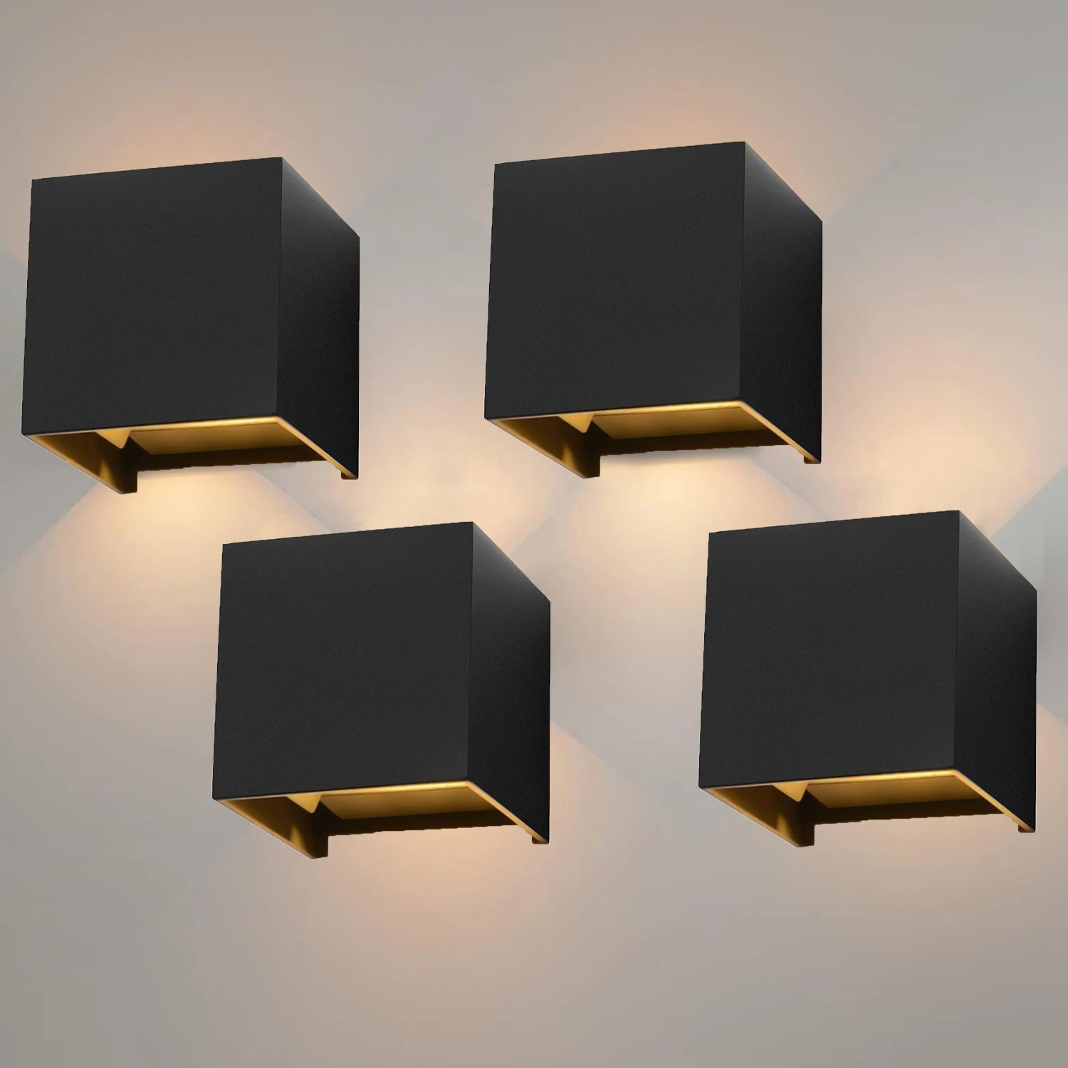 Moderne LED Wandlamp in Aluminium – Krysalys
