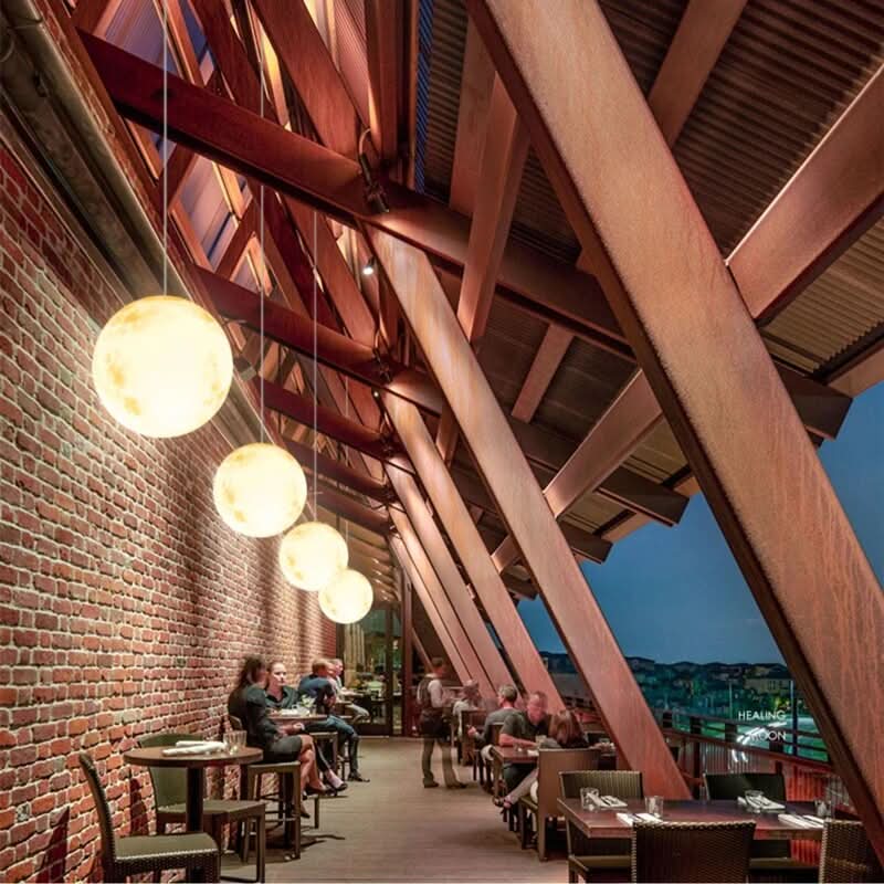 Suspension Tendance Forme Lune Style Adaptatif – Lune