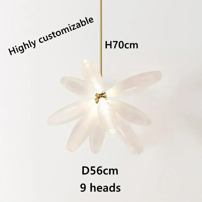 LED-hanglamp in glas met noordse design voor eetkamer – Estelara