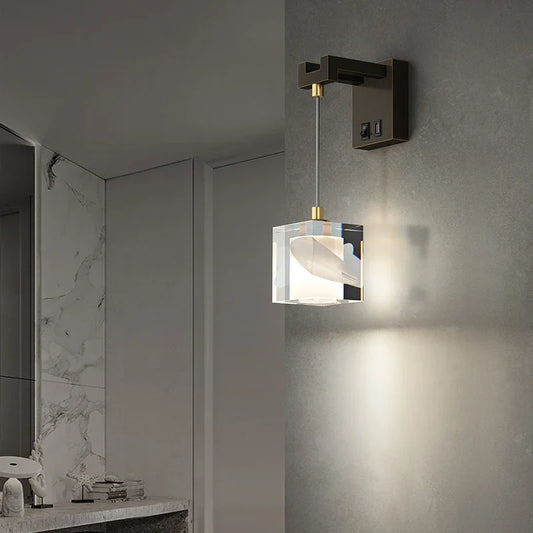 Applique Murale Cristallise vue ambiance | Luxarmonie