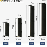 Applique murale LED moderne en aluminium – Alumiscape