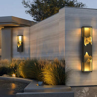 Applique murale LED solaire moderne pour jardin – Noralys