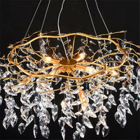 Lustre en Cristal Moderne pour Salon et Hôtels – Zeliora