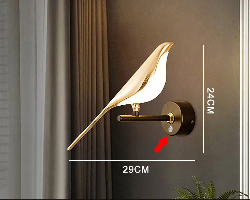 مصباح جداري Birdy الصورة 10 | Luxarmonie