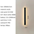 Waterproof outdoor solar LED wall light – Célaris