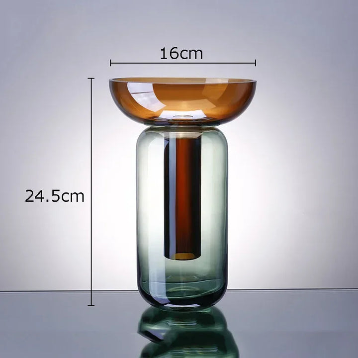 Vase de Table en Verre Moderne – Zelarion