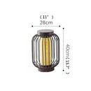 Lampe de pelouse moderne en acier inoxydable – Taléria