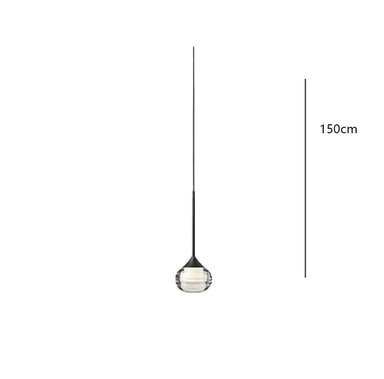 Suspension LED cristal pour chambres et salons – Cristalya