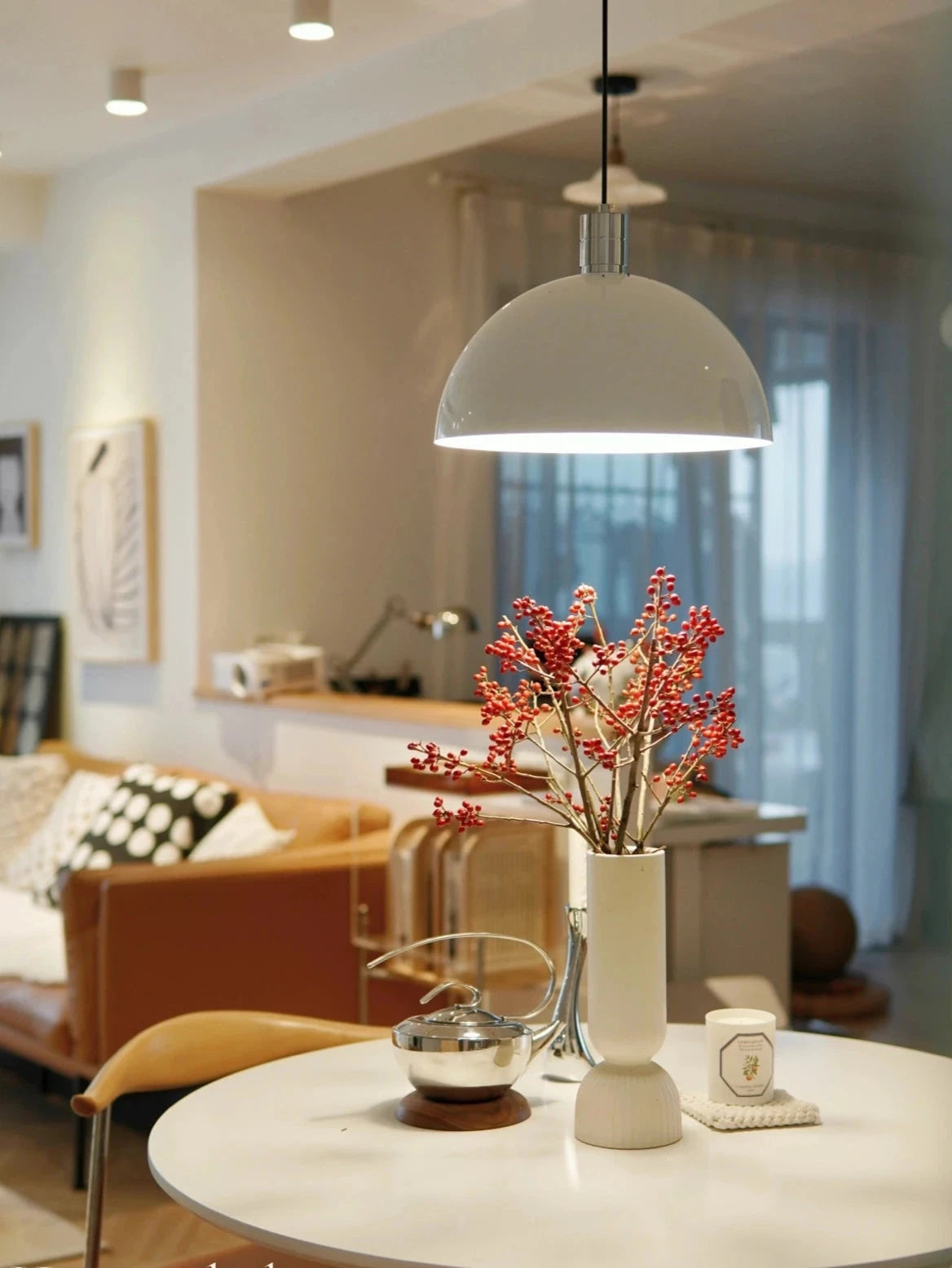 Suspension LED minimaliste nordique pour cuisines et études – Célinova