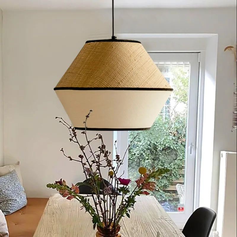 Beige & Bruin Zen Hanglamp – Aruna