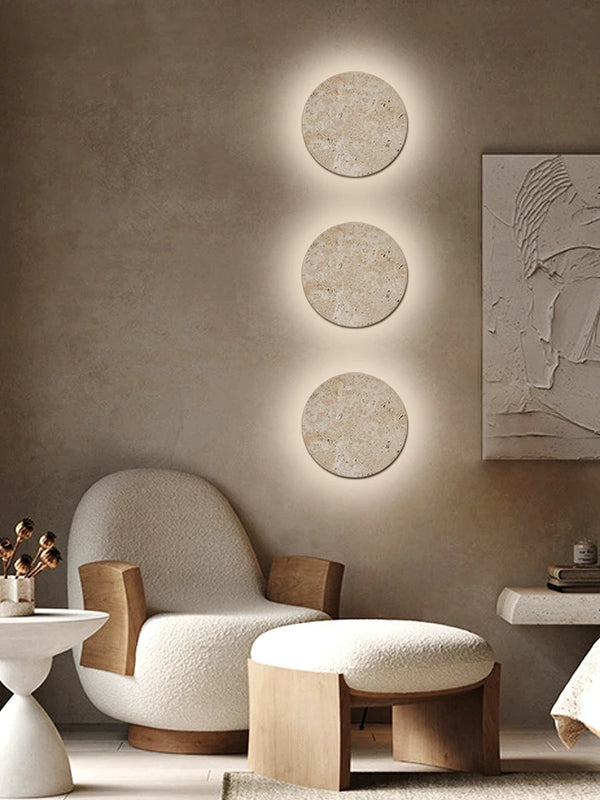 Applique murale en pierre naturelle pour chambre et restaurant – Stonelia