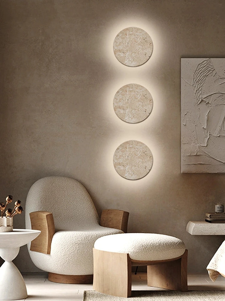 Applique murale en pierre naturelle pour chambre et restaurant – Stonelia