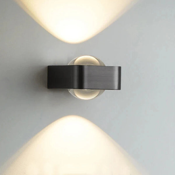 Applique murale moderne en acier inoxydable – Célestorio