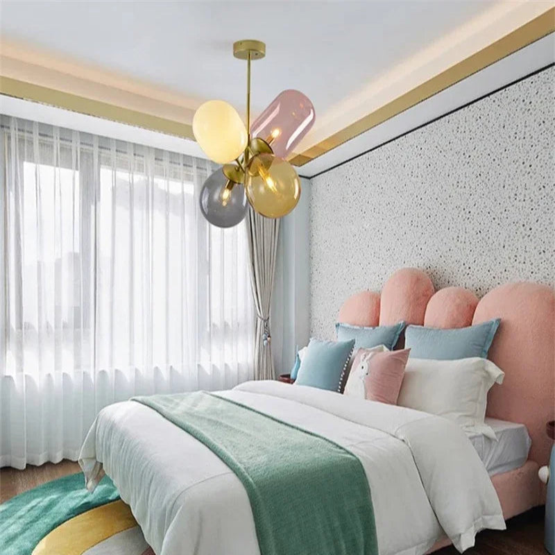 Hanglamp Design Luchtig Multicolor Eigentijdse Stijl – Nimbus