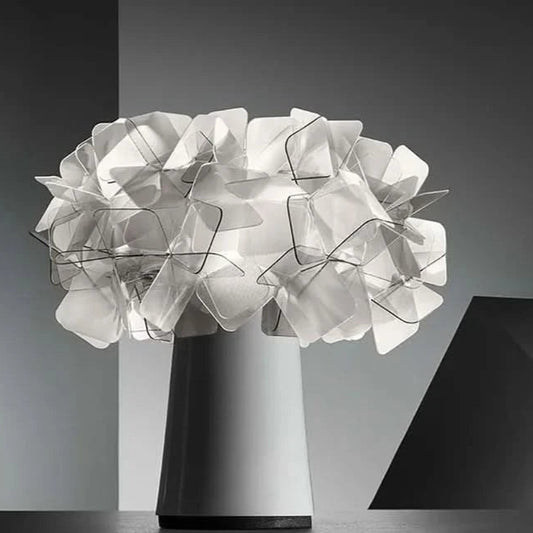 Chique Nachtlampje Hedendaags Bloempatroon Zachte Sfeer – Floraison