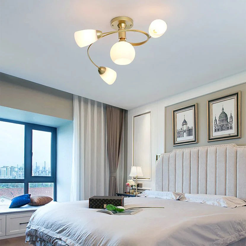 Plafonnière Modern met Draaibare Ringen en Geïntegreerde LED Wit – Irisso