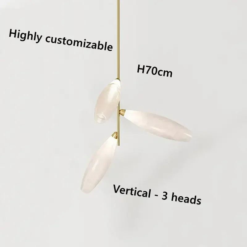 LED-hanglamp in glas met noordse design voor eetkamer – Estelara