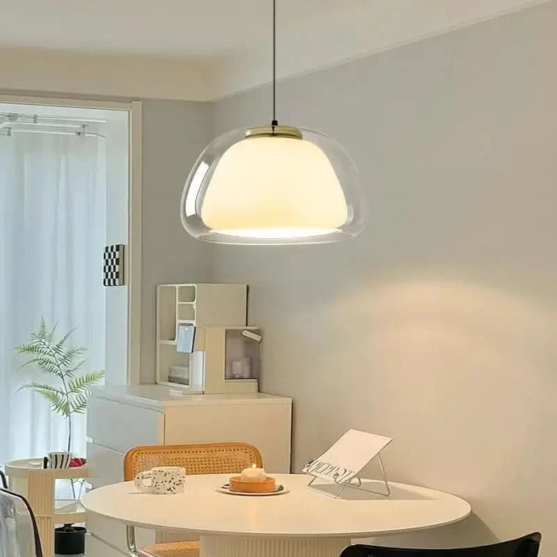 Veelzijdige Hanglamp Cremegel met Minimalistisch Stijl – Capsule