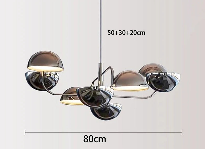 Suspension moderne en alliage pour salle à manger – Zephyria