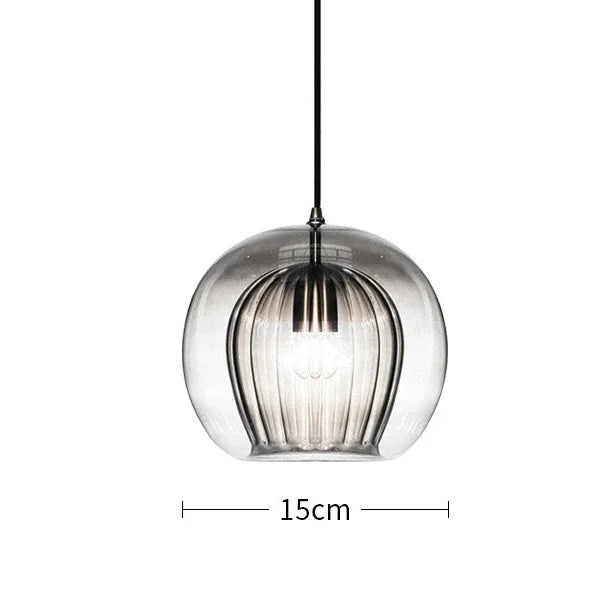 Suspension nordique en verre pour intérieurs modernes – Ombrelia