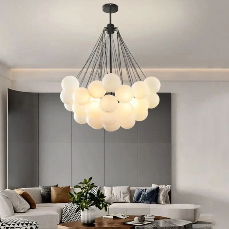 Glazen Bolhanglamp met LED – Hypnotique Orbe