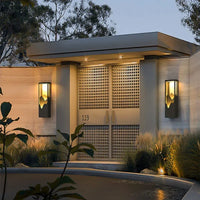 Applique murale LED solaire moderne pour jardin – Noralys