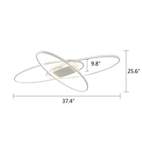 Plafonnier moderne en aluminium pour salon – Alumode